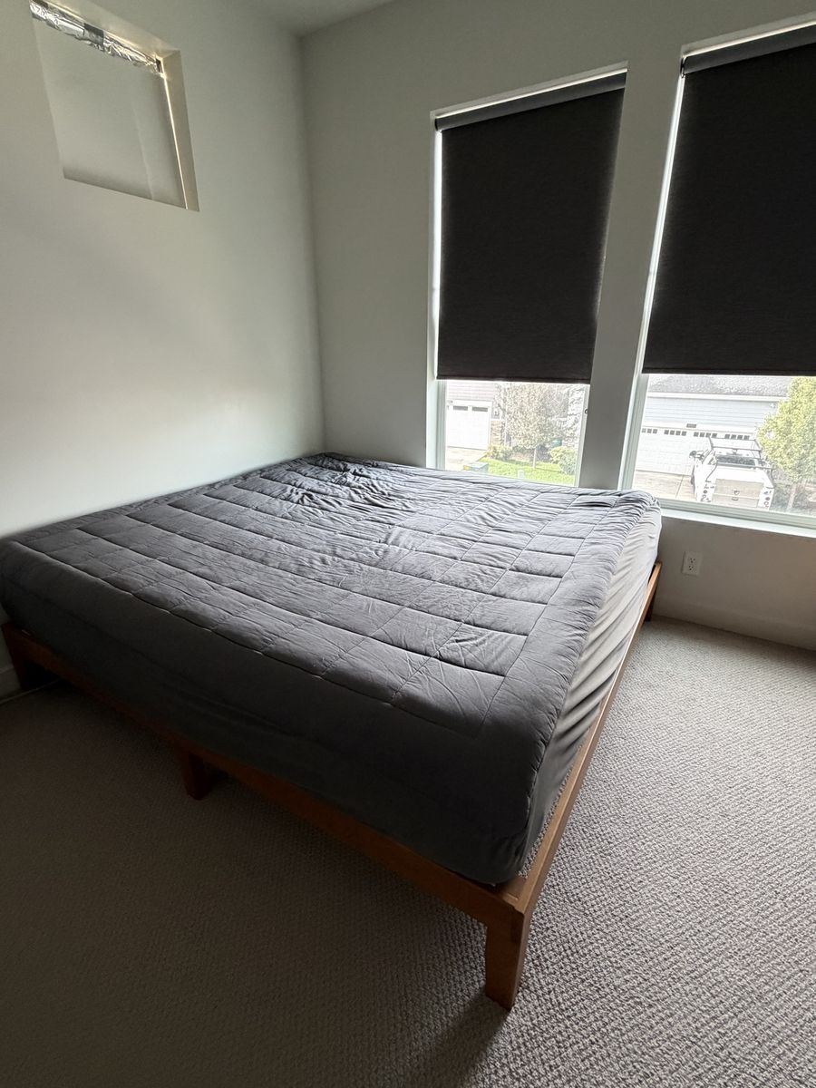 King Mattress + Bed frame 