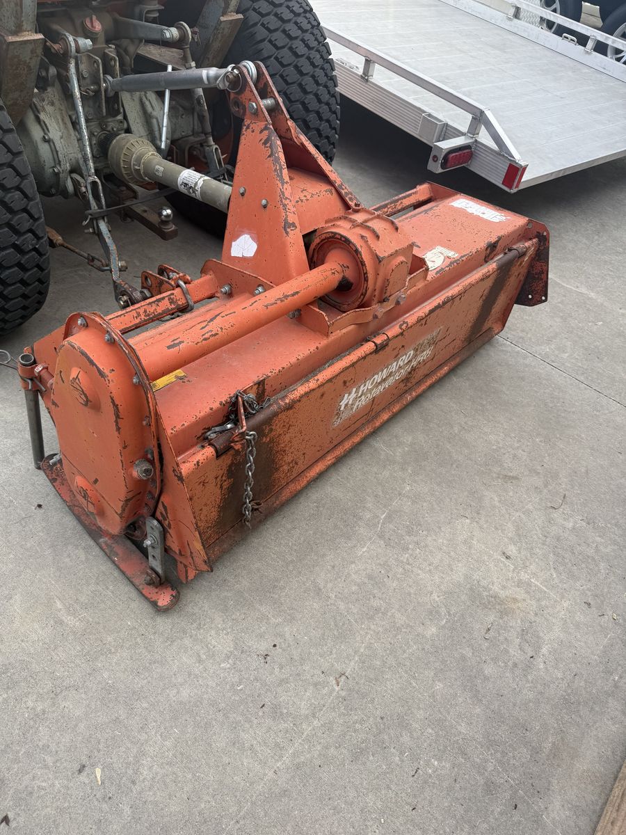 Howard Rotavator HR8 5' Heavy Duty Rotator/Tiller - Good Condition, Works Well