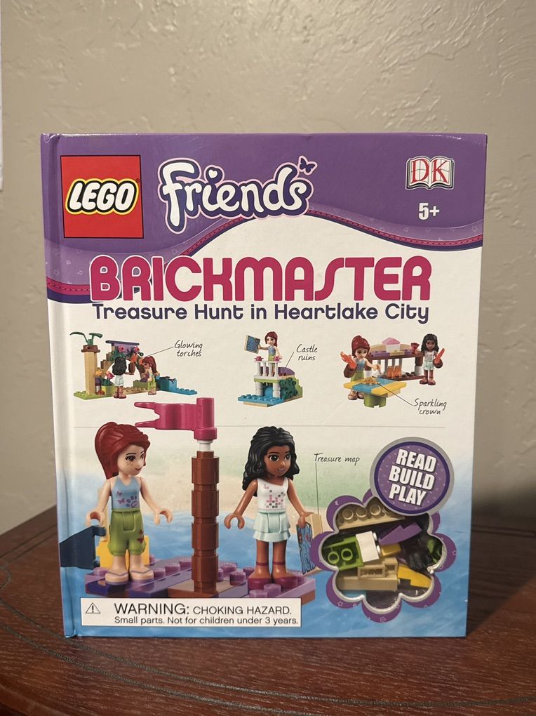 Lego Friends Book: Brickmaster Tresure Hunt