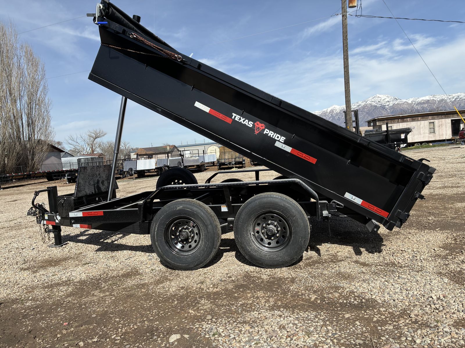 Rent/Lease to own7x12x2 14k BP Dump trailer. Initial payment as low as $399