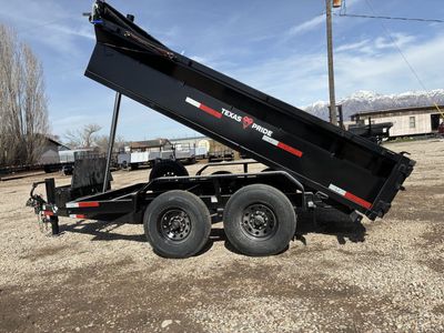 Rent/Lease to own7x12x2 14k BP Dump trailer. Initial payment as low as $399