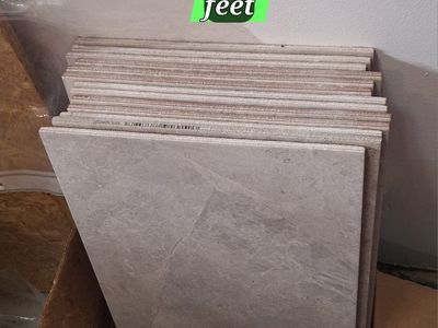 Tan, Warm Earth ToneTiles 26 sq ft; MAPEI Floor Tile Mortar 50 lb Bag