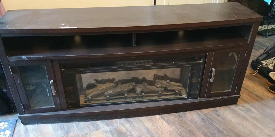 fireplace entertainment center