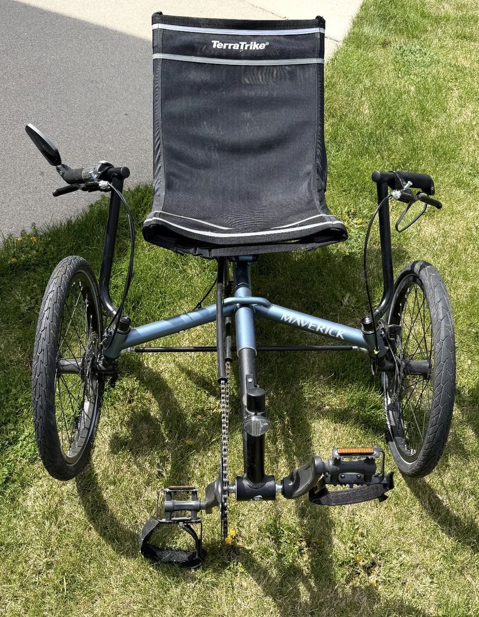 Terratrike Maverick Recumbent Trike Bike