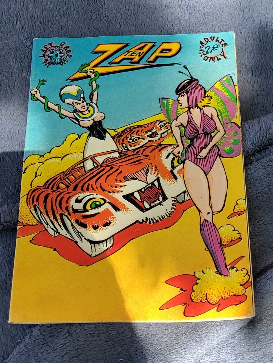 Zap Comix Ten #10 (Adults Only) Vintage Underground Comic Book 1980s