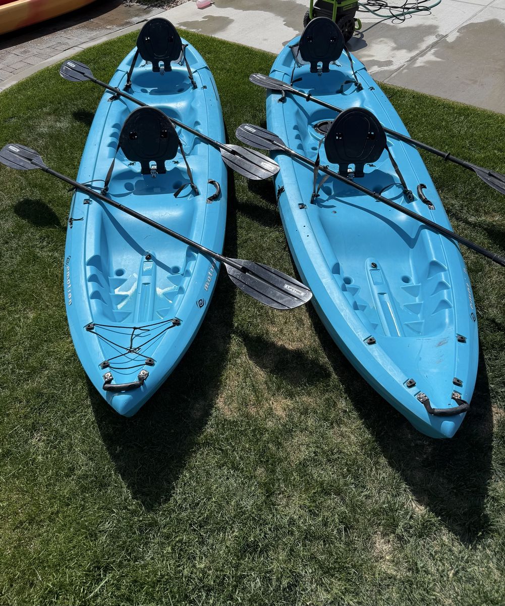 Lifetime Emotion Spitfire Tandem Kayaks $200 each