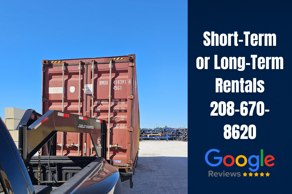 Rent a Shipping Container 20ft 40ft – Burley ID