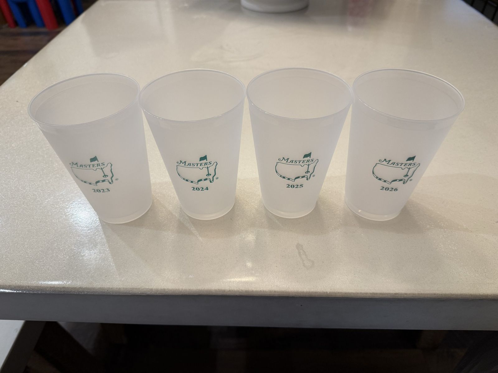 Authentic Masters Cups