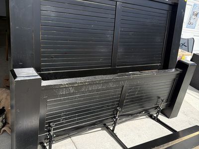 King bed frame
