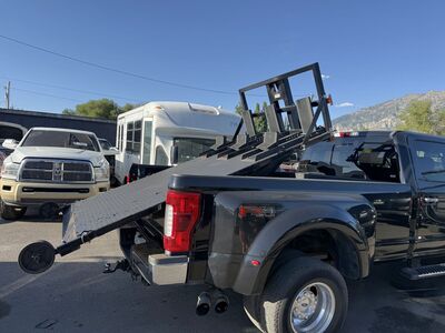 power lift motorcycle loader for pickup trucks