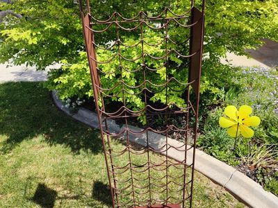 Robert Mondavi Metal Wine rack holds 44 bottles RARE