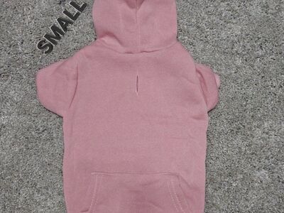 Dog Or Puppy Hooded Sweater Sweatshirt New Small