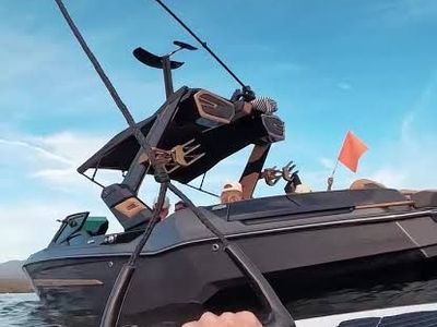 No Throw Surf System with Carbon Fiber Pole