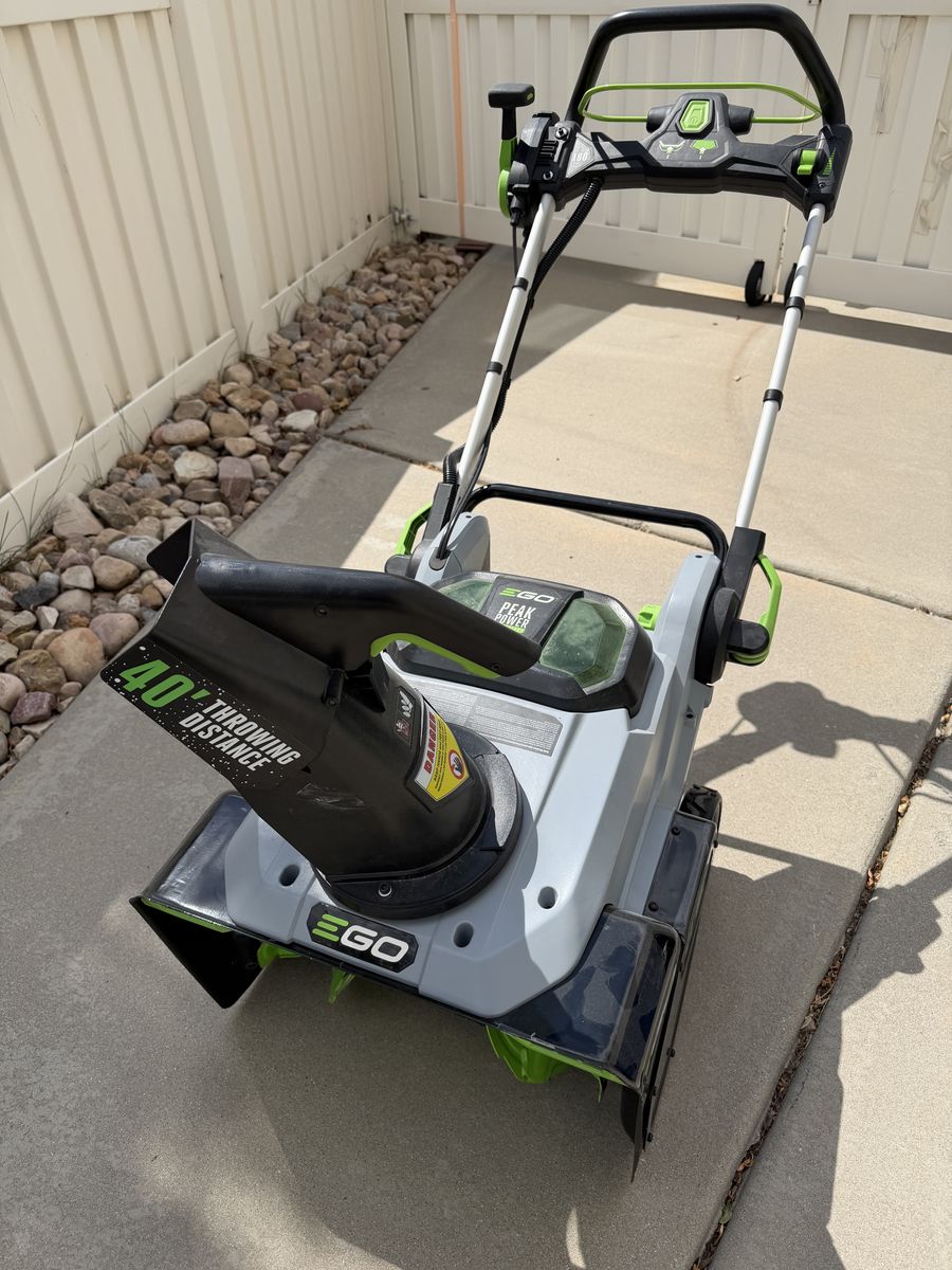 eGo 21" Snowblower