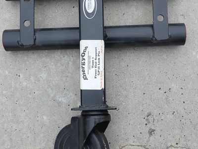VW bug beetle Baja sand rail King and Link pin front end support with wheel