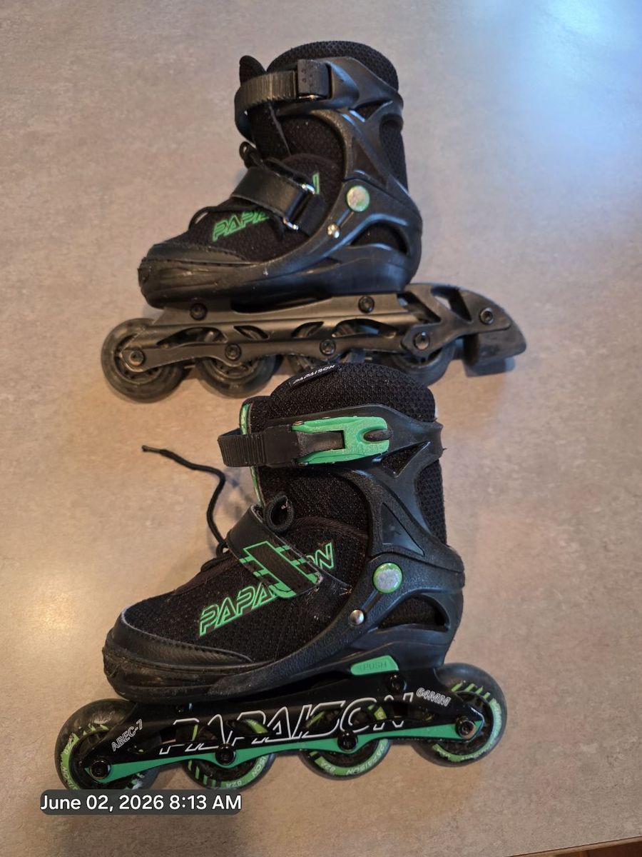 PAPAISON Adjustable Inline Skates Roller Blades