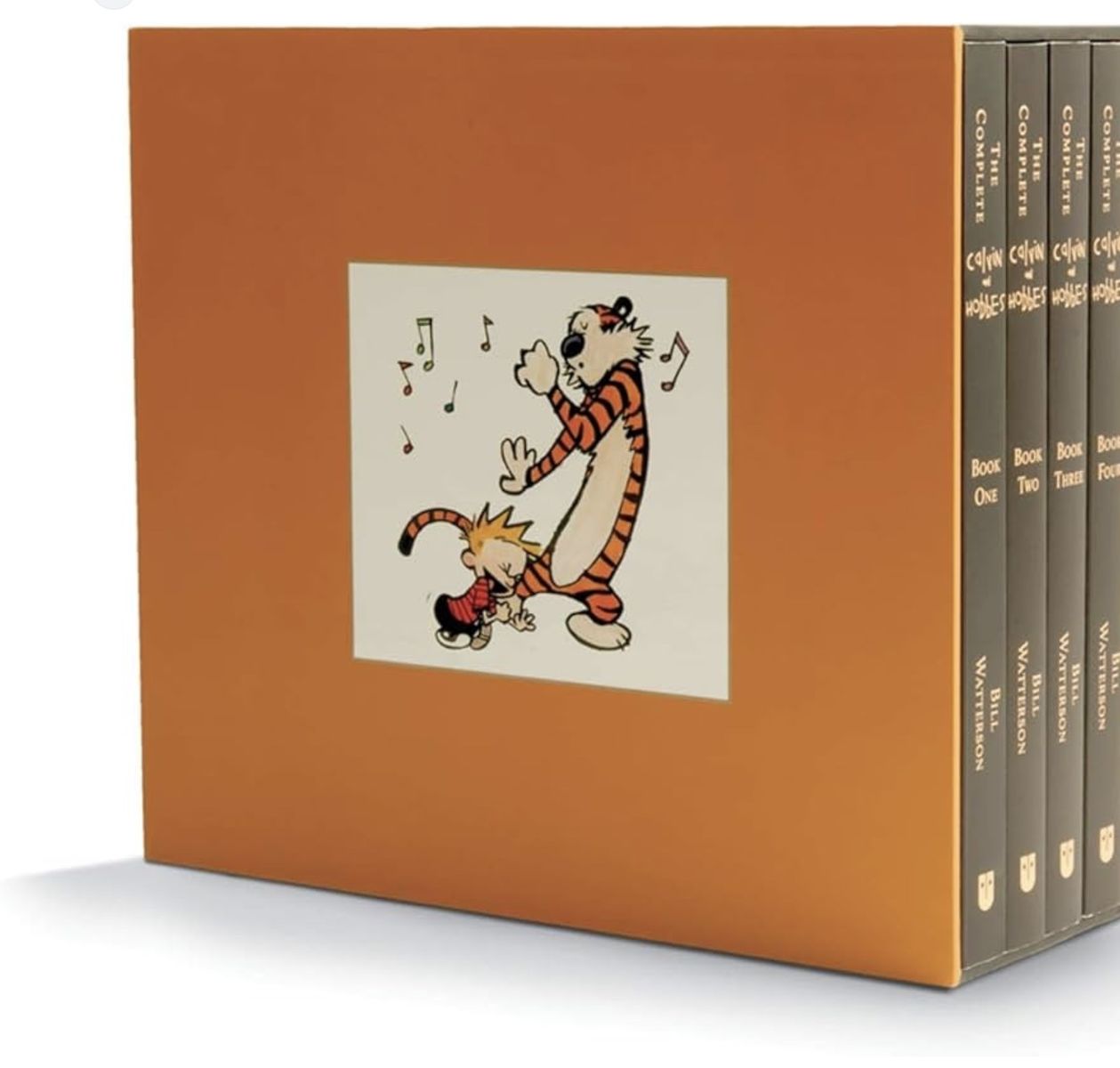 4 Collection Of Calvin And Hobbes Books