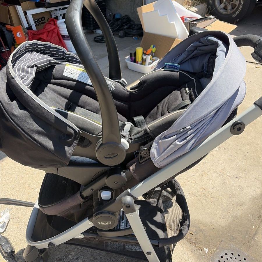 Car seat and stroller