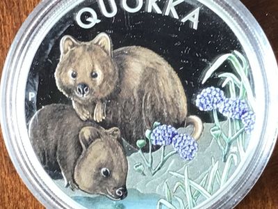 2023 Australian Quokka Colorized Proof Silver Coin 1oz