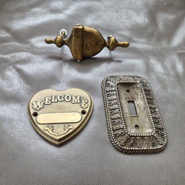 Vintage Brass Set of 3
