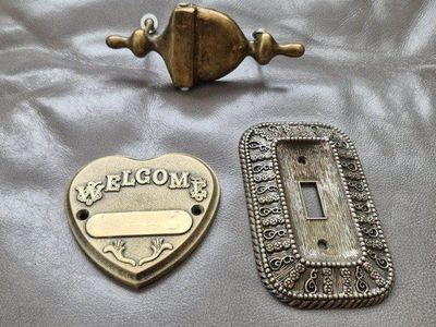 Vintage Brass Set of 3