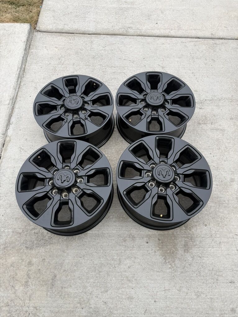 Dodge Ram 3500 Limited Night Edition Rims 20” New