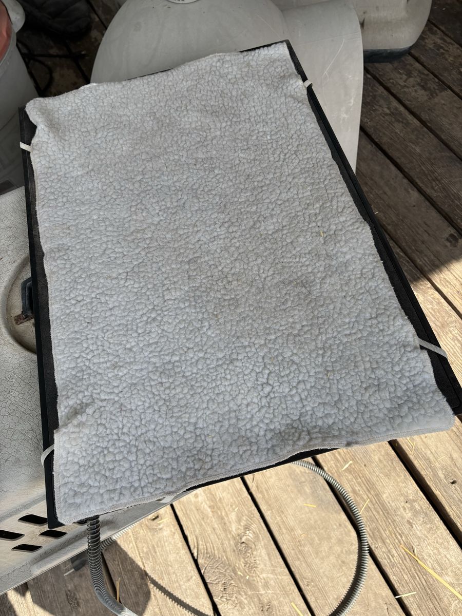 Farm Innovators Heated Pet Mat HM-80M - Outdoor/Indoor 120V/70W Warm Pet Bed