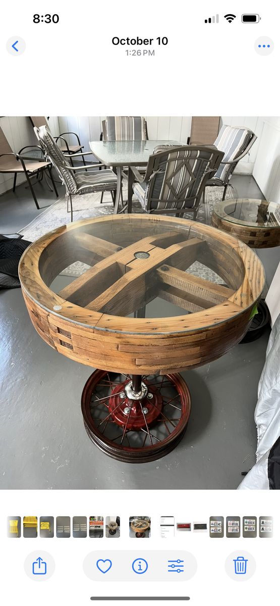 Vintage Industrial Table