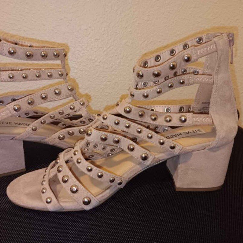 Steven Madden Women's mania sandal 7m