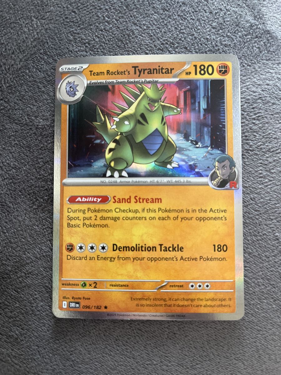 Team Rocket's Tyranitar