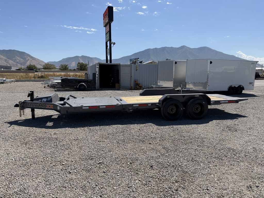 2027 RawMaxx 7x22 G7X 17.5k Equipment Tilt Trailer
