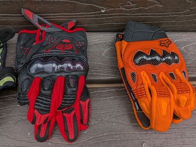 Multiple Pairs of Motorcycle Gloves