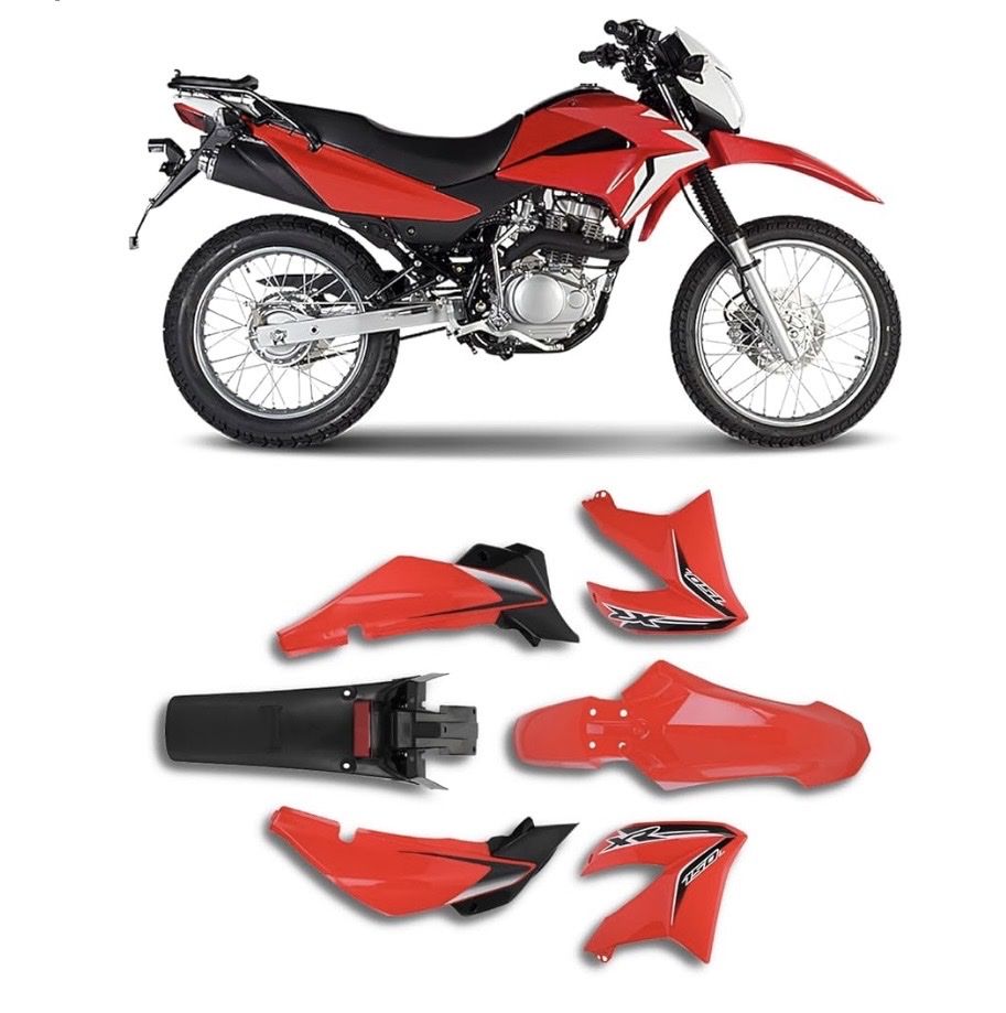 Motorcycle plastic Fender Fairing Body kit for XR150L