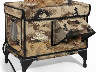 Indestructible Heated Outdoor Cat House