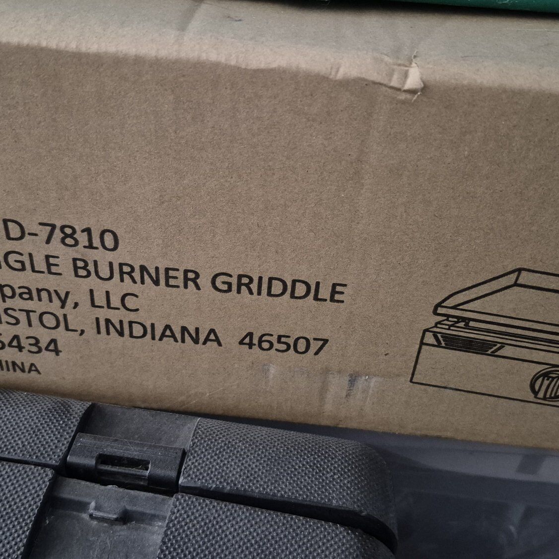 New single burner grill