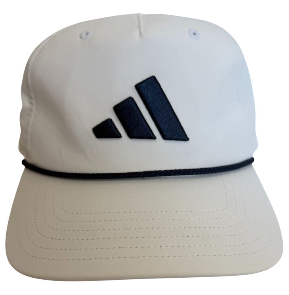 Afidas Golf Tour Five Panel White Golf Snapback