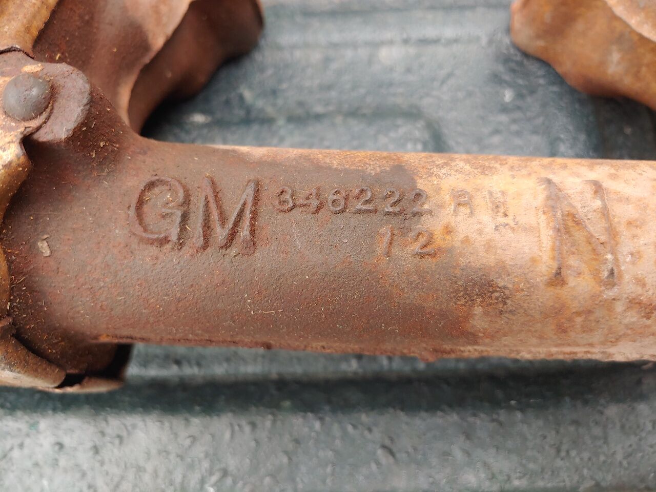 Chevy SB 73-82 RH Exhaust Manifold 346222 Camaro Chevelle Nova SS 350