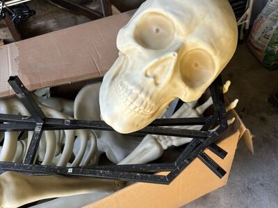 10ft Skeleton Halloween Decor