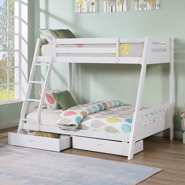 NEW Twin/Full BUNKBED with STORAGE DRAWERS - NEW IN BOX