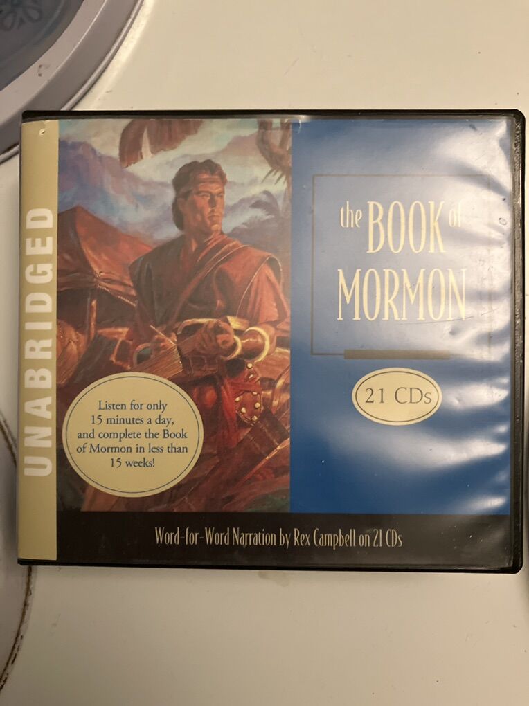Like New Complete Book  Of Mormon On Cd