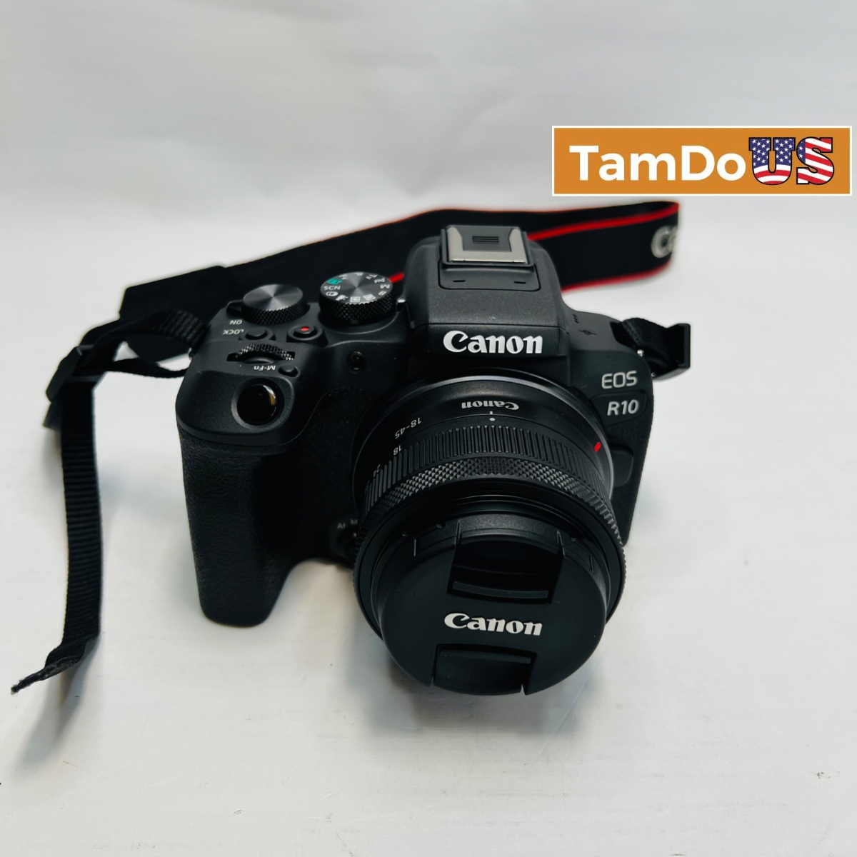 Canon EOS R10 Mirrorless Camera, RF-S 18-45mm f/4.5-6.3 IS STM Lens Kit