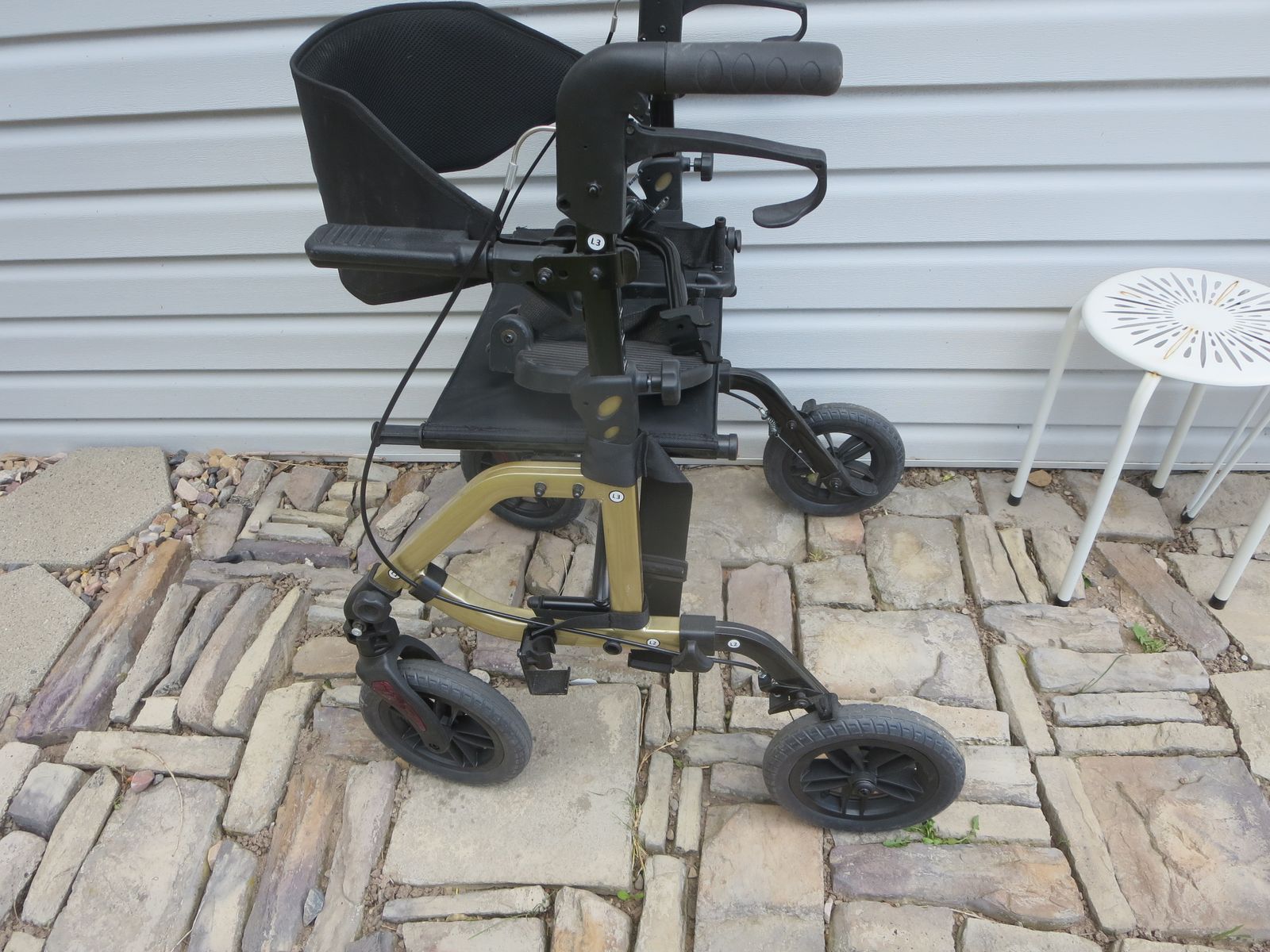 Elenker all terrian rollator walker seat