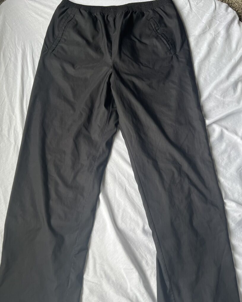 ProQuip Large Women’s Pants – Black Gore-Tex, Waterproof-Look, Straight Leg – Like New