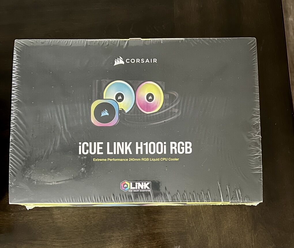 NEW Sealed Corsair iCUE LINK H100i RGB 240mm