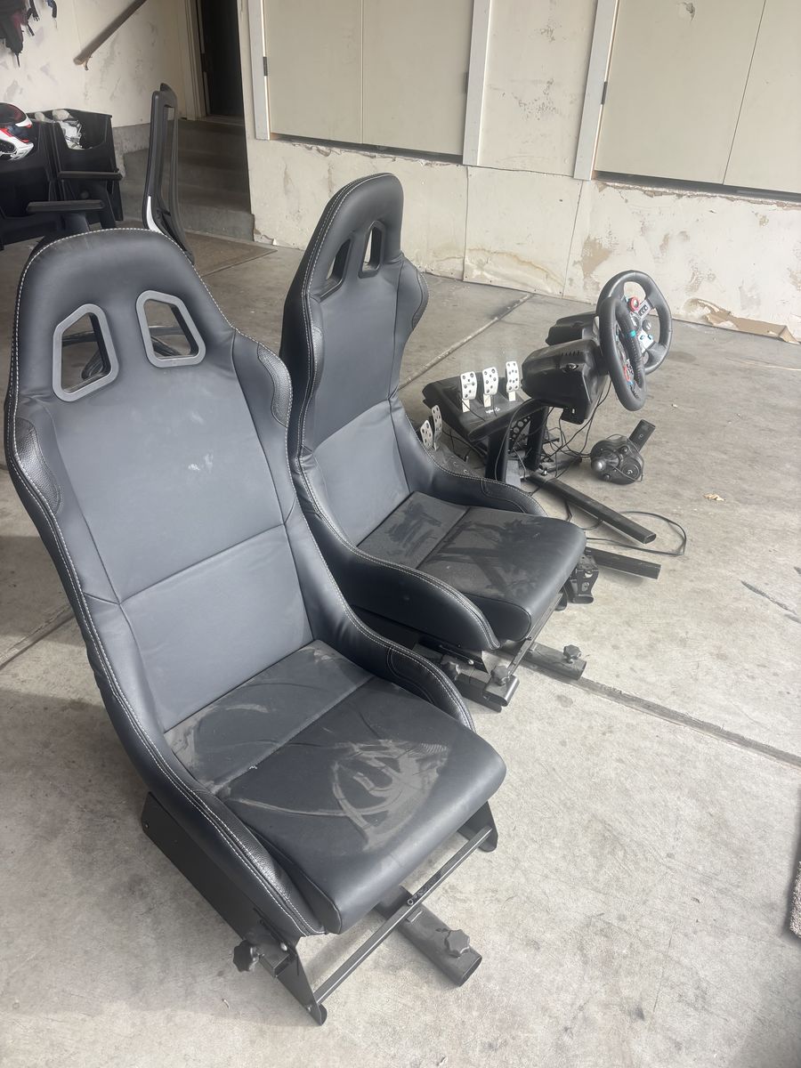 Playstation Racing Simulator Setup For Two Drivers