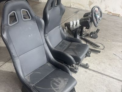 Playstation Racing Simulator Setup For Two Drivers