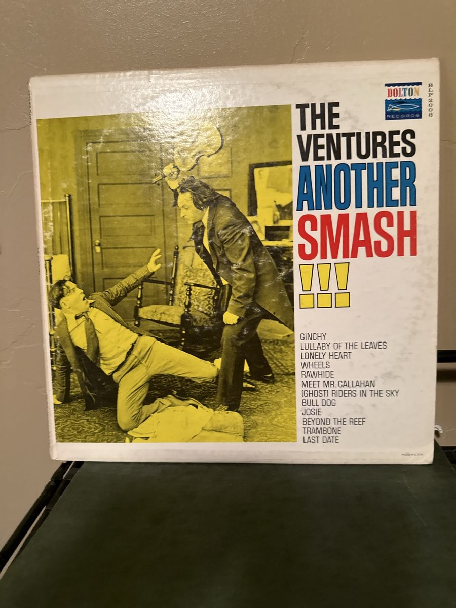 The Ventures - Another Smash!!! Vintage Vinyl LP Album Dolton Records BLP-2006