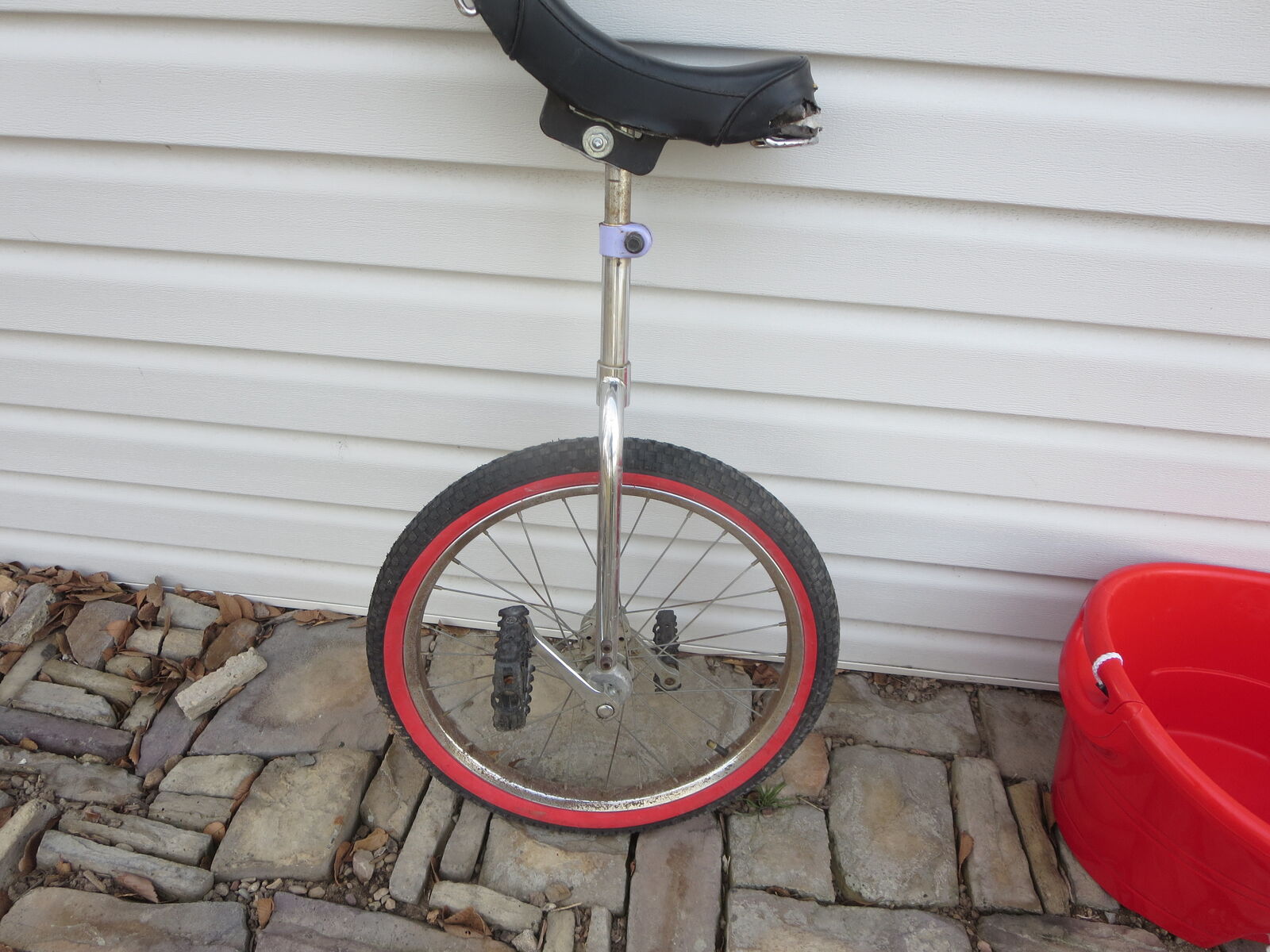Vintage 20" unicycle ready to ride