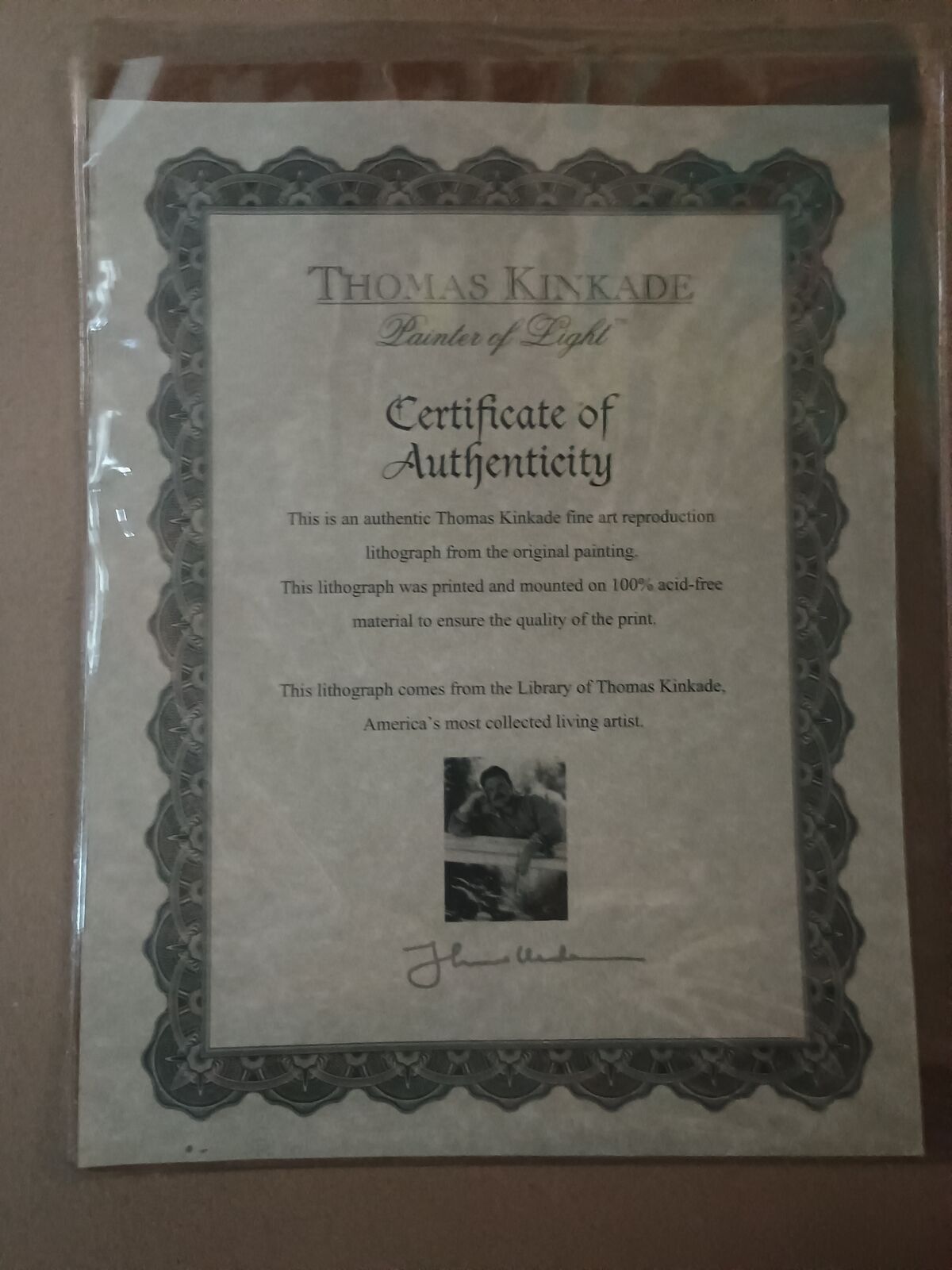 Thomas Kinkade Framed Artwork