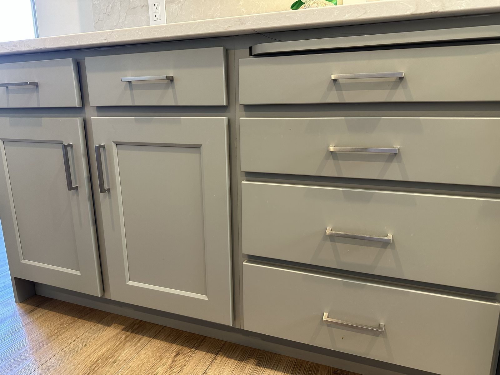 5 in. Satin Nickel Cabinet or Drawer Pulls qty 31